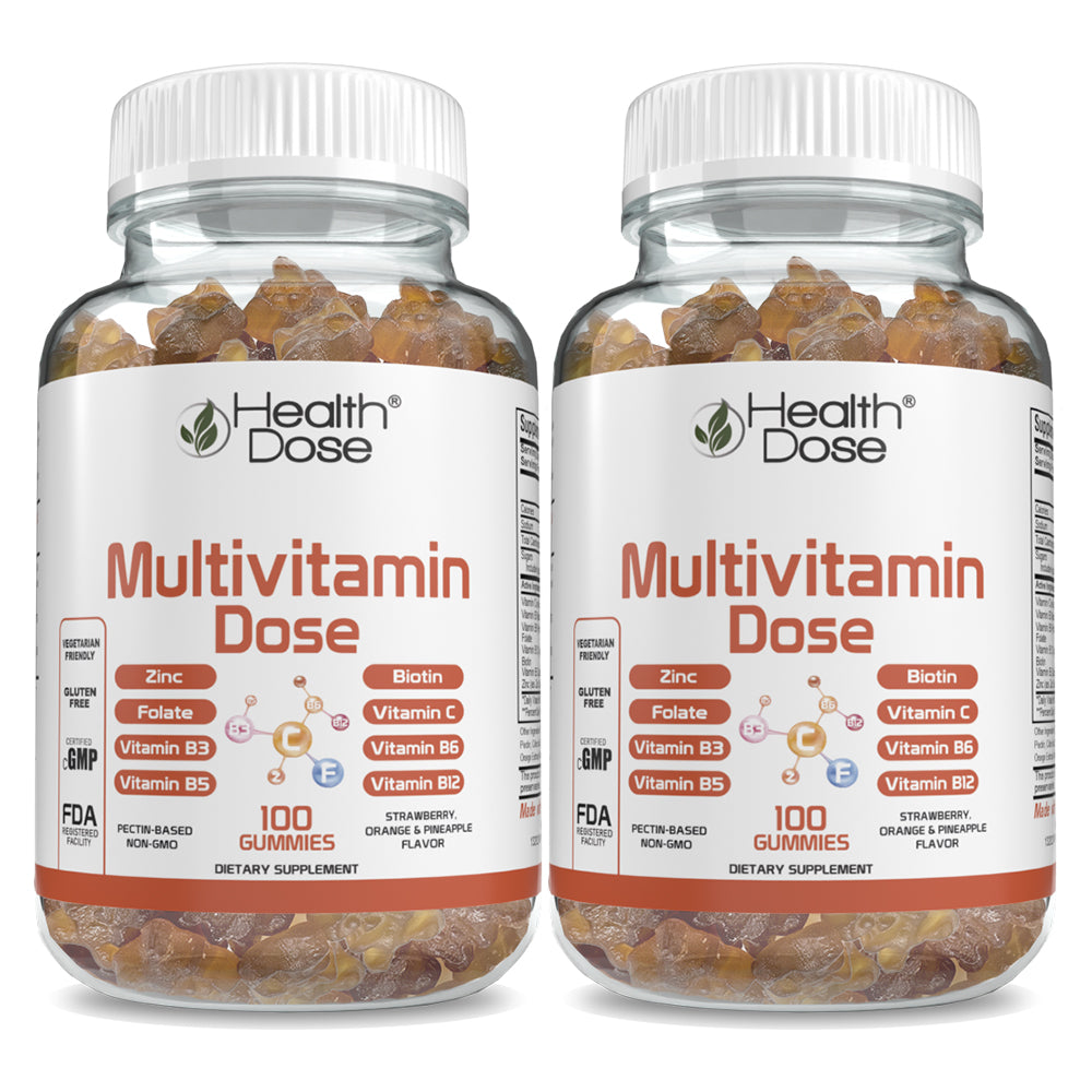 Multivitamin Dose Adults 100 Gummies