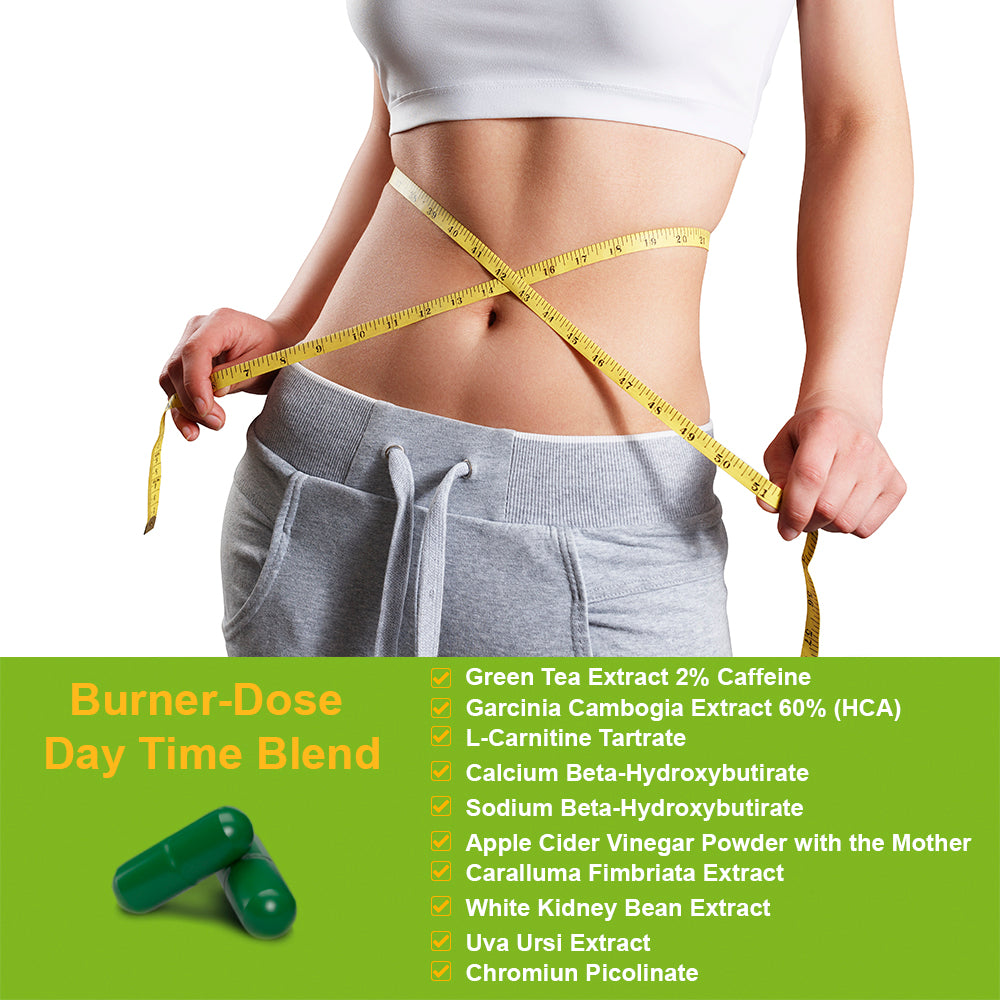 Fat Burner AM. Weight Control & Metabolism Boost. 120 Softgels - healthdoseusa