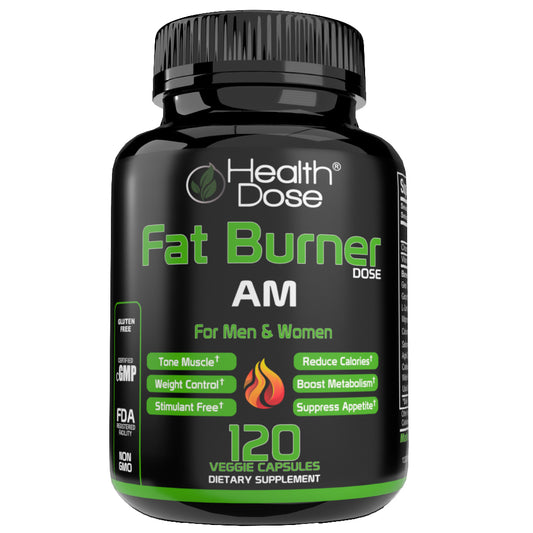 Fat Burner AM. Weight Control & Metabolism Boost. 120 Softgels
