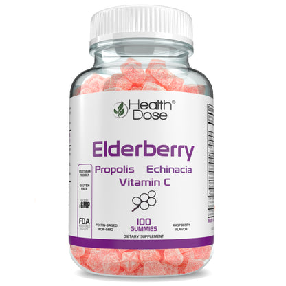 Elderberry Adult Gummies. 100 count