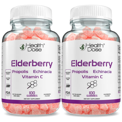 Elderberry Adult Gummies. 100 count