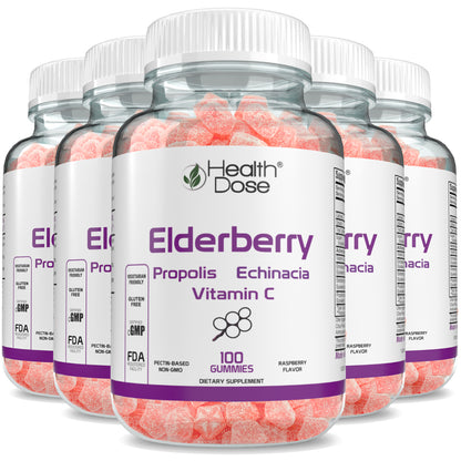 Elderberry Adult Gummies. 100 count