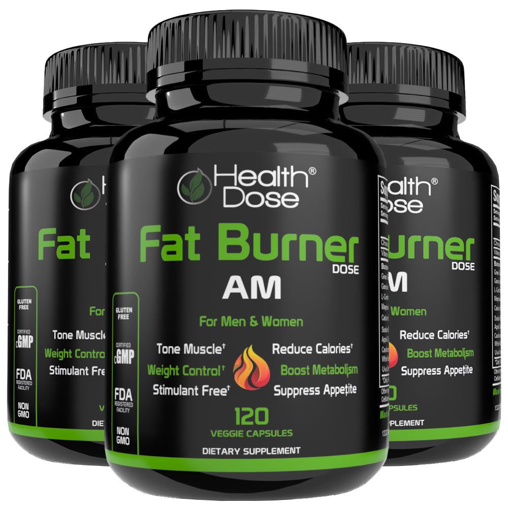 Fat Burner. AM Daytime. 120 Softgels