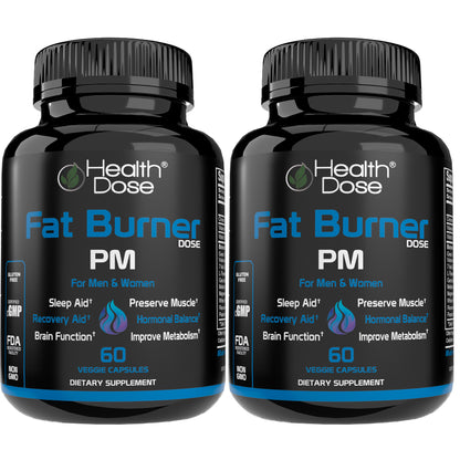 Fat Burner, PM Nighttime. 60 Softgels