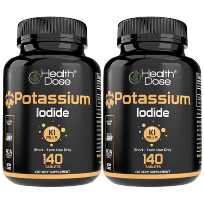 Potassium Iodide. 140 Tablets