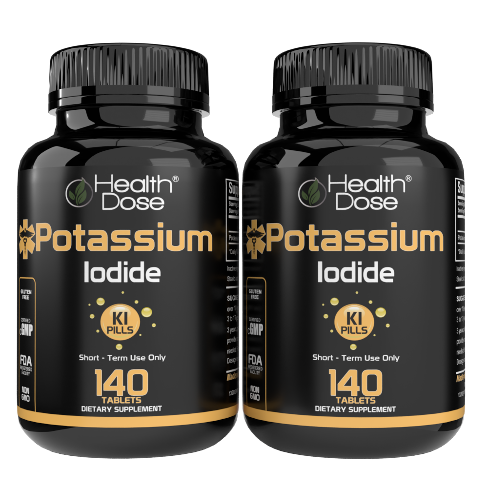 Potassium Iodide. 140 Tablets