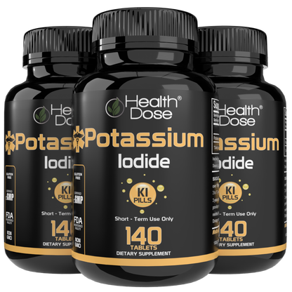 Potassium Iodide. 140 Tablets