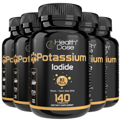 Potassium Iodide. 140 Tablets