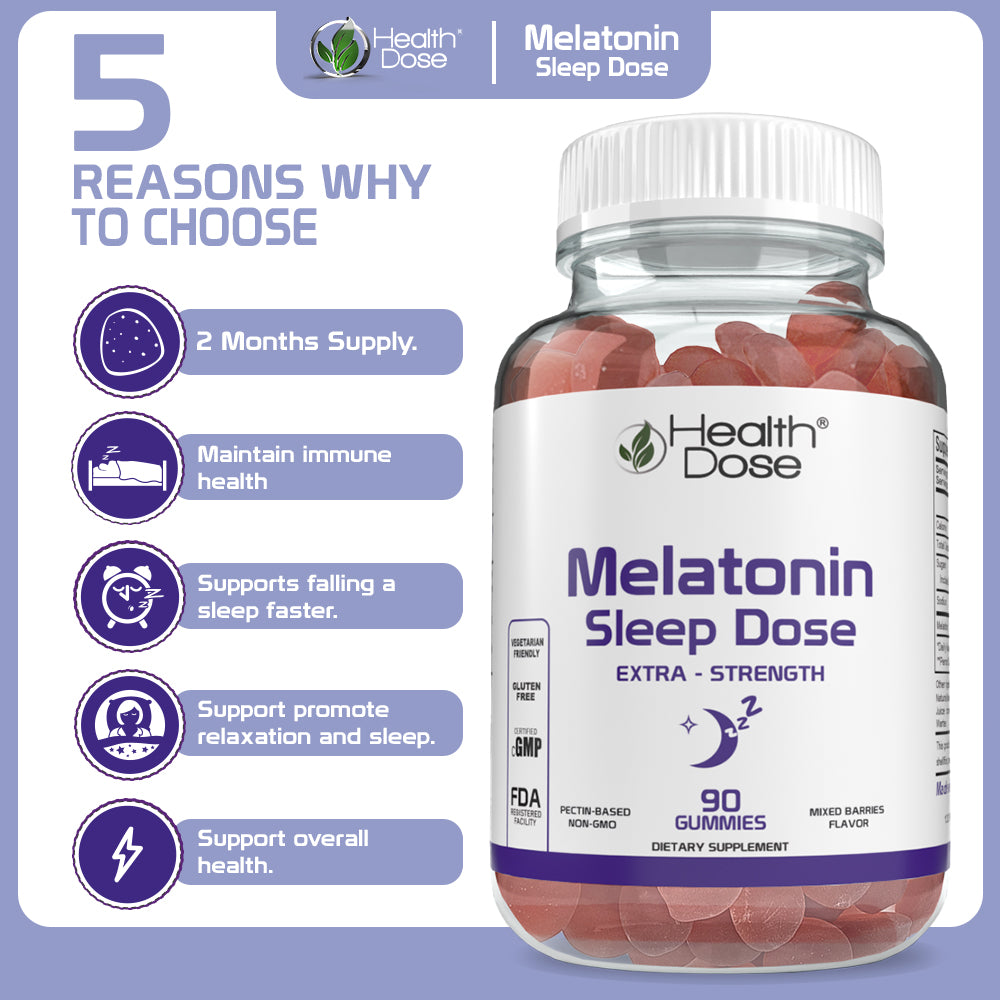 Melatonin. 90 Gummies