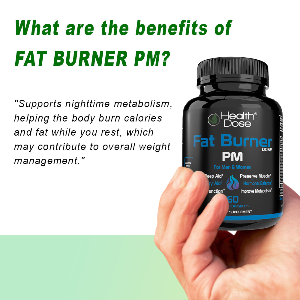 Fat Burner, PM Nighttime. 60 Softgels