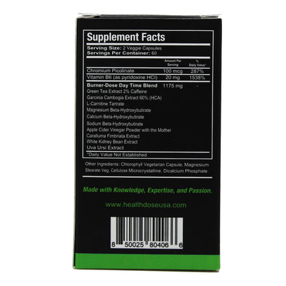 Fat Burner. AM Daytime. 120 Softgels