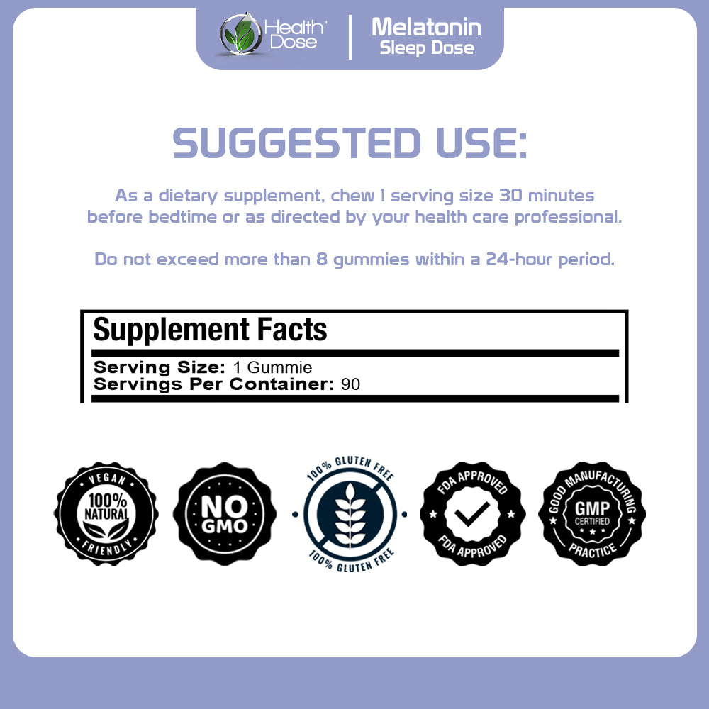 Melatonin. 90 Gummies