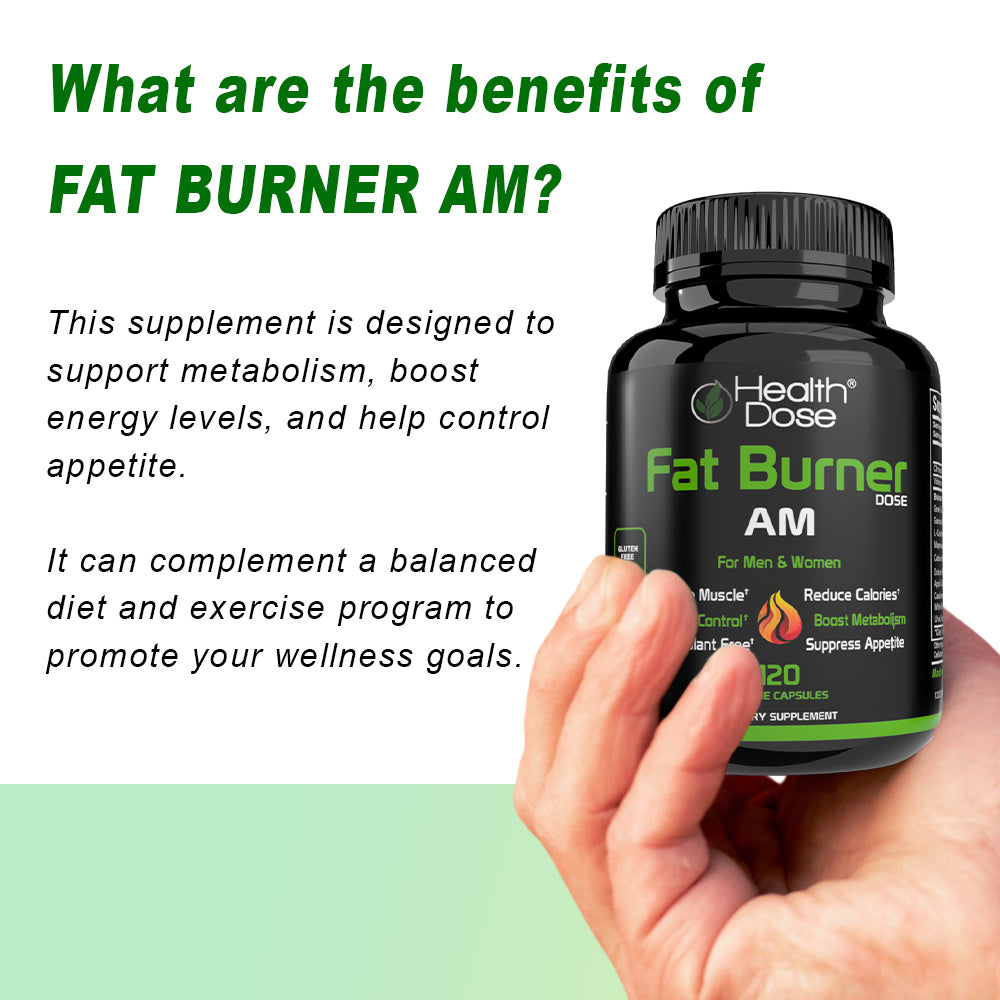 Fat Burner. AM Daytime. 120 Softgels