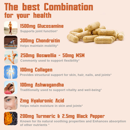 Glucosamine & Chondroitin. 90 Capsules