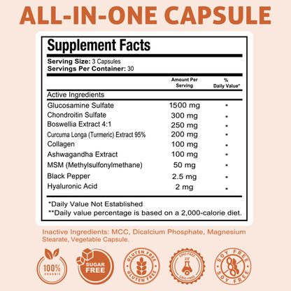 Glucosamine & Chondroitin. 90 Capsules