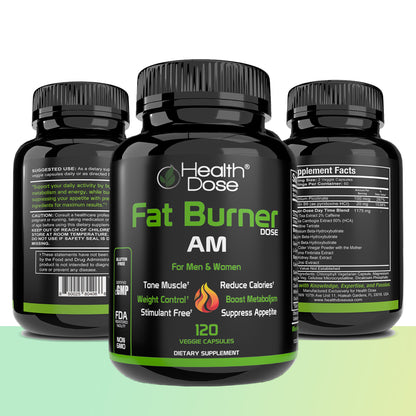 Fat Burner. AM Daytime. 120 Softgels